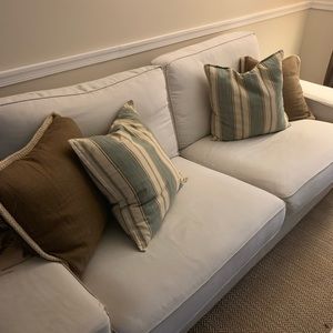 Pottery Barn Striped Pillow Covers - Set of 2